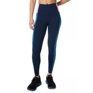 Sweaty Betty Women's Power Block High-Waisted 7/8 Workout Leggings Size 10